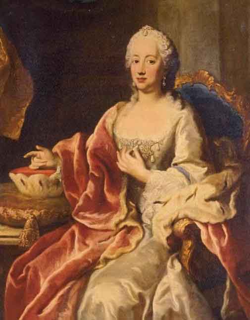 Portrait of Maria Anna of Sulzbach